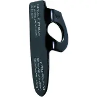 Petzl - Klatretillbehør - Livanos Piton til Unisex - Størrelse 10 cm - Sort