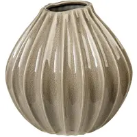 Fyrklövern Wide vase rainy day 25 cm