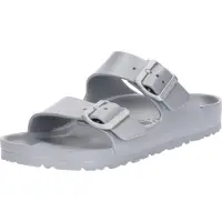 Birkenstock Sandaler 'Arizona' sølvgrå