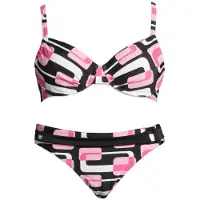 Kangaroos Bikini lyserød / sort