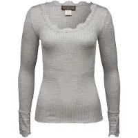 Rosemunde Shirts lysegrå