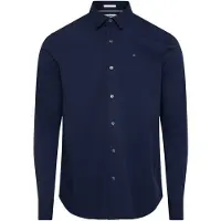 Tommy Hilfiger Original Stretch Slim Fit Skjorte Med Lange ærmer