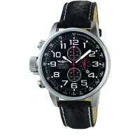 Invicta Herreur 2770 Force Lefty Sort/Læder Ø46 mm