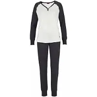 Buffalo Pyjamas sort / hvid
