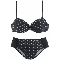 LASCANA Bikini sort / hvid