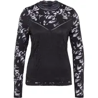 Vila Stasia Lace T-shirt Med Lange ærmer
