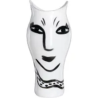 Kosta Boda Open mind vase hvid