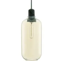 Normann Copenhagen Amp lampe stor guld-grøn