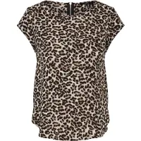 ONLY Bluse 'ONLVic' beige / brun / stone