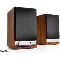 Audioengine HD3, 2.0 kanaler, Kabel & trådløs, 15 W, 65 - 22000 Hz, Valnød