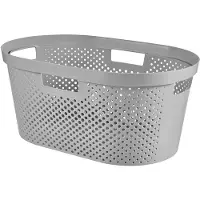 Curver infinity vasketøjskurv 40 L grå (231009)