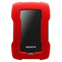 ADATA Eksternt drev HDD HD330 2TB USB 3.1 SORT RØD