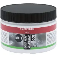 Amsterdam Extra heavy gel medium, mat 022 glas