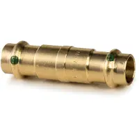 Viega Sanpress skydemuffe 54 mm af rødgods med SC-Contur