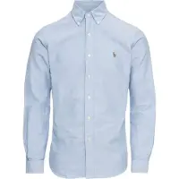 Ralph Lauren Skjorte lyseblå / brun / hvid