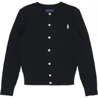 Ralph Lauren Cardigan - Strik - Navy - - 8-10 år (128-140) - Cardigan