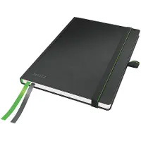 Leitz Notesbog Complete A5 linjeret 96 g 80 ark Sort
