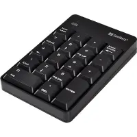 Sandberg Wireless Numeric Keyboard 2 - Numpad - Sort