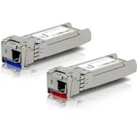 Ubiquiti U Fiber Single-Mode - SFP (mini-GBIC) transceiver modul - 10GbE - 10GBASE-BiDi (pakke med 2)