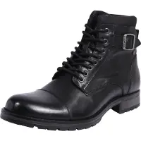 Jack & Jones Snørestøvler 'Albany' sort