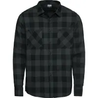 Urban Classics Skjorte antracit / sort