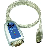 Moxa USB til seriel adapter RS-232/422/485 DB9 han 10 cm