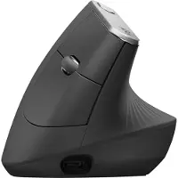 Logitech MX Vertical Advanced wireless Bluetooth - Mac & PC - Ergonomisk mus - Optisk - 6 knapper - Sort
