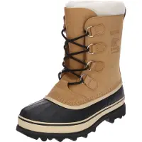 Sorel - Afterski - Bottes Caribou Buff Men til UnisexUld - Størrelse 45 - Brun