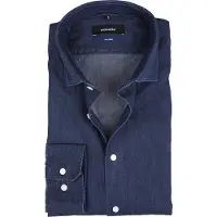 Seidensticker Skjorte blue denim