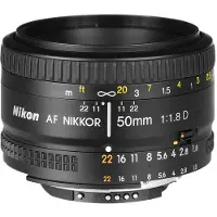 Nikon AF-S NIKKOR 50mm f/1.8G, SLR, 7/6, Standard objektiv, , Sort, 7,2 cm