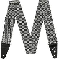 Fender 2" Modern Tweed Strap White and Black Tweed