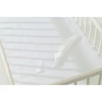 BabyDan Frottéunderlag - 50x90 cm - Vandtæt - Hvid - - OneSize - Lagen