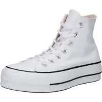 Converse Sneaker high 'Chuck TayIor All Star Lift Platform' sort / hvid