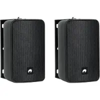 Omnitronic 11036952, 2-vejs, 2.0 kanaler, Ledningsført, 40 W, 75 - 20000 Hz, Sort