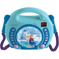 Disney Frozen RCDK100FZ, Blå, Turkis, Bærbar CD-afspiller