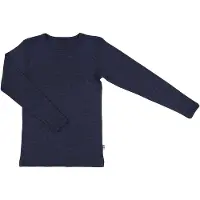 Joha Bluse - Uld/Silke - Navy - - 140 - Bluse