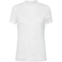 Vila Vistasia Blonde Top Med Korte Ærmer