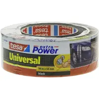 Beiersdorf Tesa extra Power Universal - Gaffatape - 48 mm x 50 m - sort