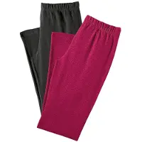 Vivance Leggings hindbær / sort