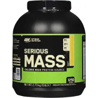 Optimum Nutrition , Serious Mass, Proteinpulver Supplément, Banan, 6 lb (2,72 kg)