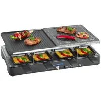 Bomann RG 2279 CB 2 in 1 - Raclette/grill/varme sten - 1.4 kW