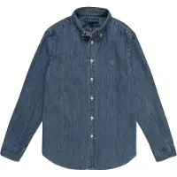 Ralph Lauren Skjorte - Denim - Blå - - 18-20 år - Skjorte