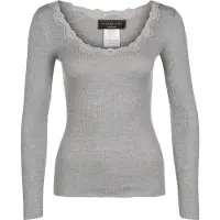 Rosemunde Shirts grå-meleret