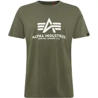 Alpha industries Bluser & t-shirts oliven / hvid