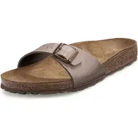 Birkenstock Pantoletter 'Madrid' mørkebrun