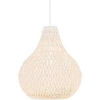 QAZQA Skandinavisk pendellampe hvid 45 cm - Lina Drop