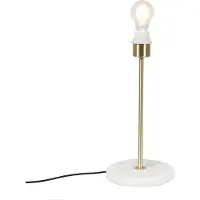 QAZQA Klassisk bordlampe messing - Kaso