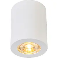 QAZQA Moderne spotlight hvid 7,5 cm - Tuba