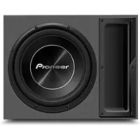 Pioneer TS-A300B, 30,5 cm (12), Forbelastet subwoofer, Passiv subwoofer, 500 W, 20 - 2600 Hz, 2 ohm (O)