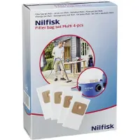Nilfisk Støvsugerposer, syntetfiber, 4stk.